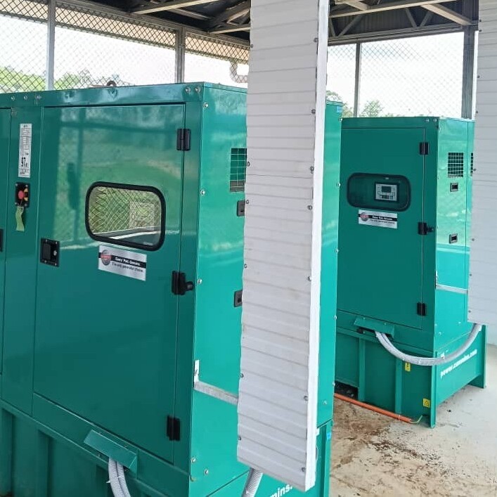 Generator installation Pomio Hospital